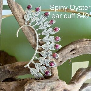 Spiny Oyster Ear Cuff